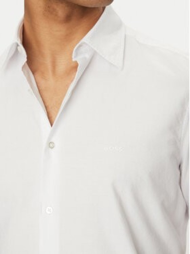 BOSS Koszula Rash_2 50537332 Biały Regular Fit