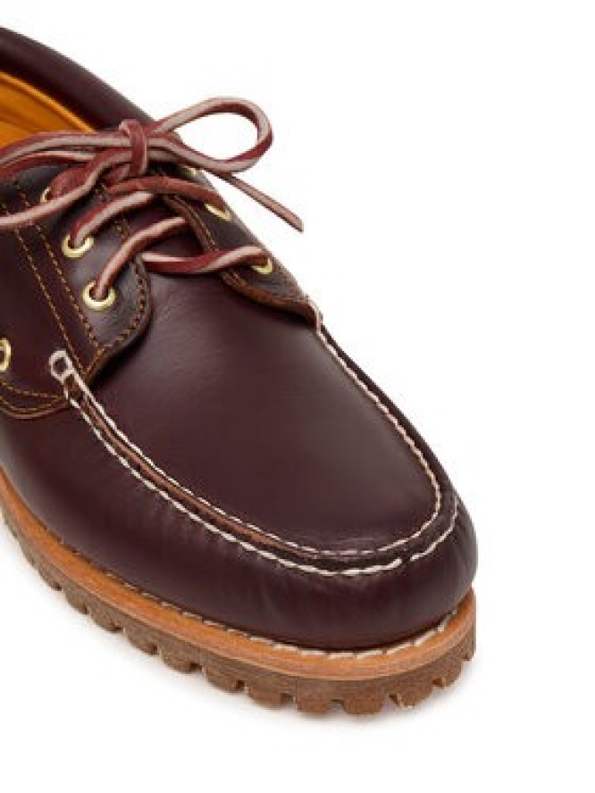 Timberland Mokasyny Authentics Boat 3 Eye Classic TB0500096481 Brązowy