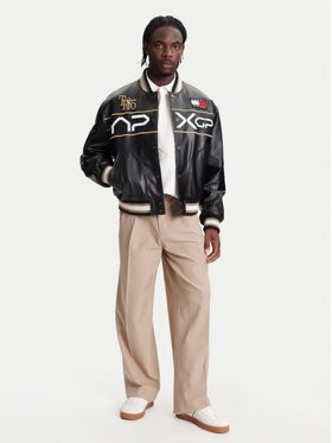 Tommy Hilfiger Spodnie materiałowe F1 Movie Public MW0MW41373 Beżowy Straight Fit