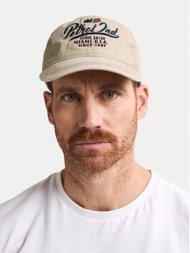 Petrol Industries Czapka z daszkiem M-1050-CAP820 Beżowy