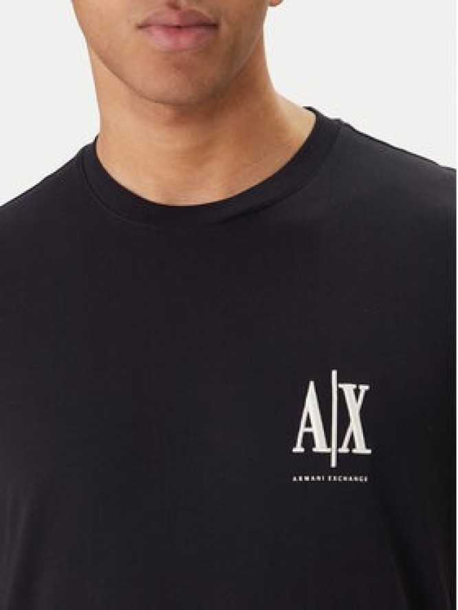 Armani Exchange T-Shirt XM000365 AF12308 UB101 Granatowy Regular Fit