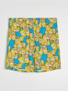 Szorty The Simpsons - wielobarwny