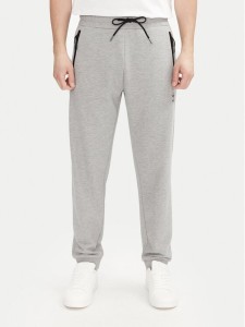 Aeronautica Militare Spodnie dresowe 251PF965F581 Szary Regular Fit