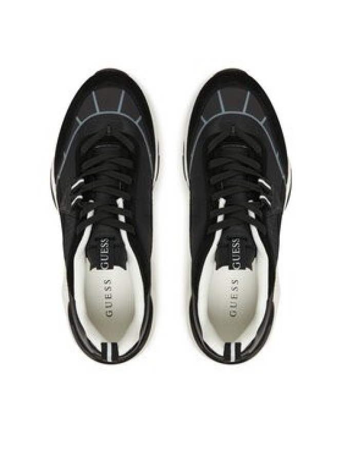 Guess Sneakersy FMTVAL FAB12 Czarny