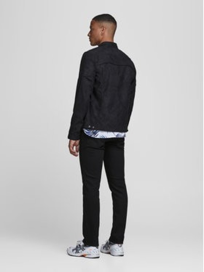Jack & Jones Kurtka z imitacji skóry Rocky 12147218 Czarny Regular Fit