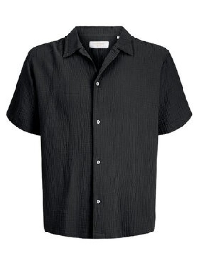 Jack & Jones Koszula Nantucket Double 12291812 Czarny Regular Fit