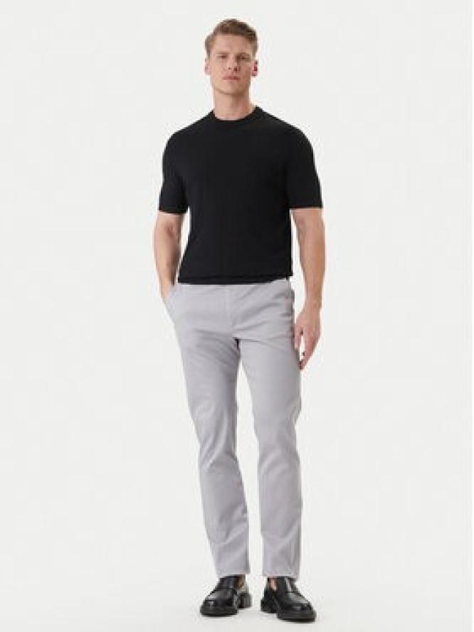 Calvin Klein Chinosy LV040EM633 Szary Slim Fit