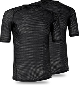 Gripgrab Ultralight Mesh Short Sleeve Base Layer 2-pack Black - XL