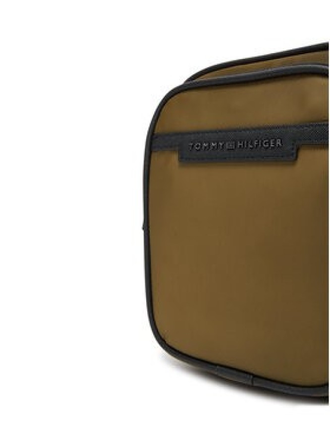Tommy Hilfiger Saszetka Th Repreve Mini Reporter AM0AM13465 Brązowy