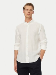 BOSS Koszula H-Liam 50556077 Biały Regular Fit