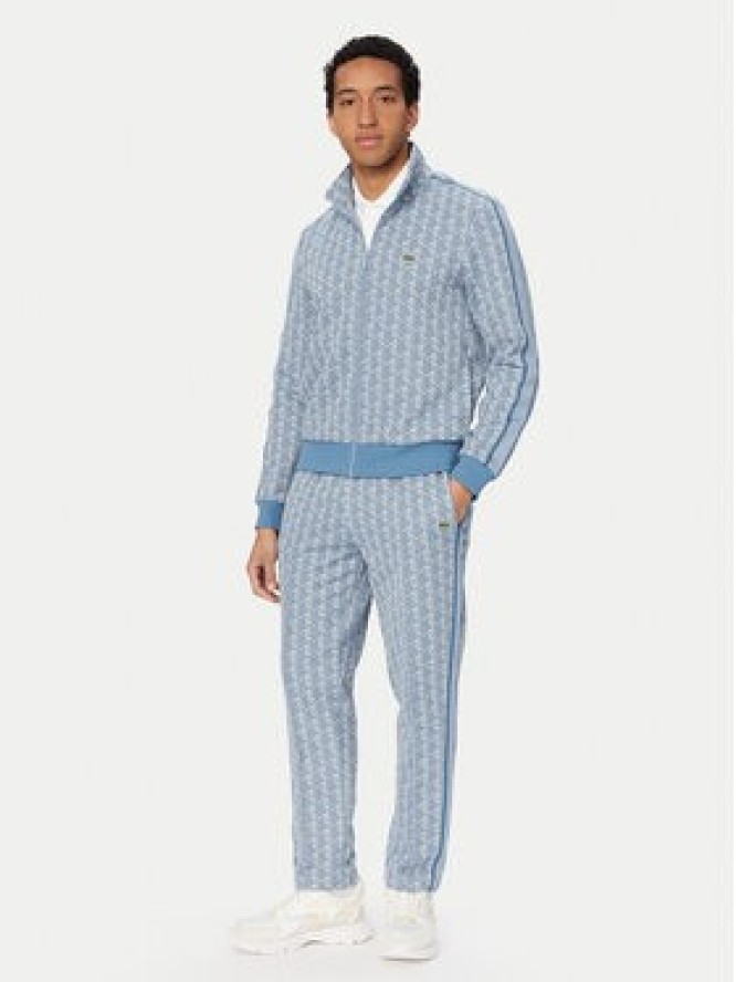 Lacoste Bluza SH1368 Niebieski Regular Fit