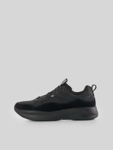 4F Sneakersy ASCENDR z elementami zamszowymi męskie - czarne 46