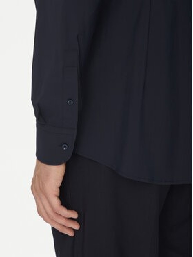 BOSS Koszula P-Hank 50539391 Granatowy Slim Fit