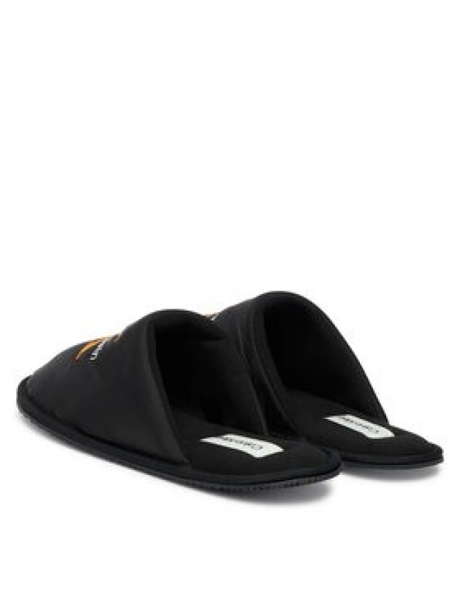 Calvin Klein Kapcie Hotel Slipper Mono Embro YM0YM01392 Czarny