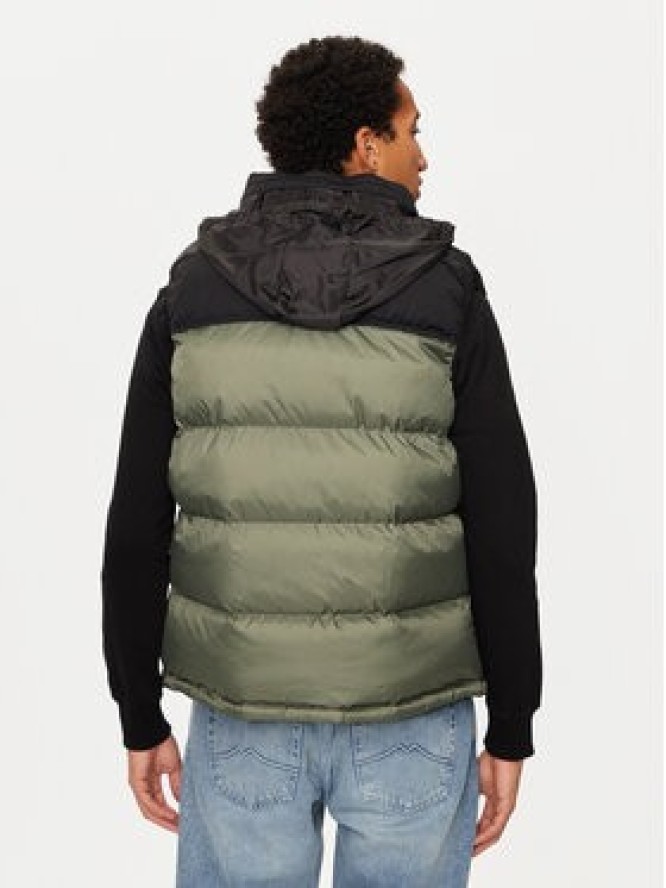 Schott NYC Bezrękawnik UTAHV Zielony Regular Fit