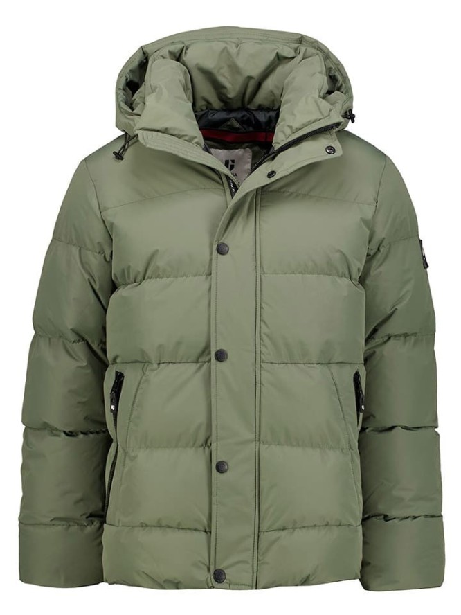 Garcia Kurtka pikowana w kolorze khaki rozmiar: L