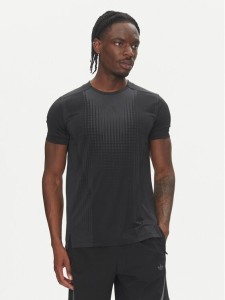 adidas Koszulka techniczna Airchill JI8196 Czarny Slim Fit