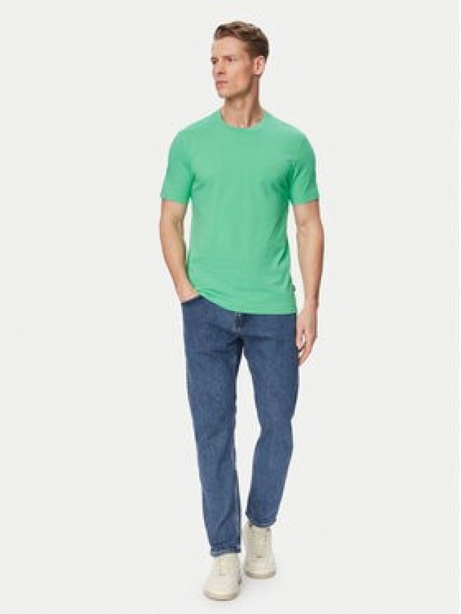 BOSS T-Shirt Thompson 01 50468347 Zielony Regular Fit