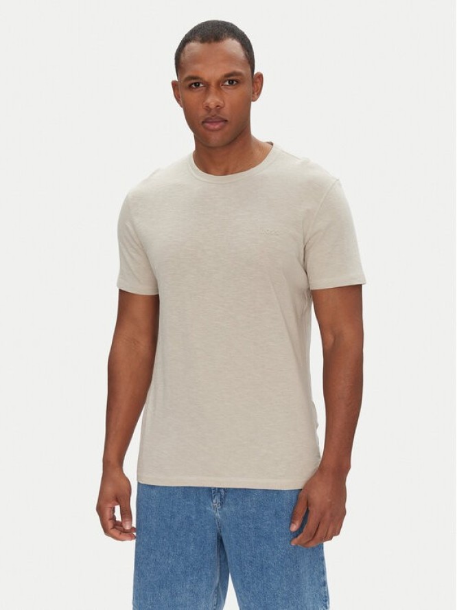 BOSS T-Shirt Tegood 50508243 Beżowy Regular Fit