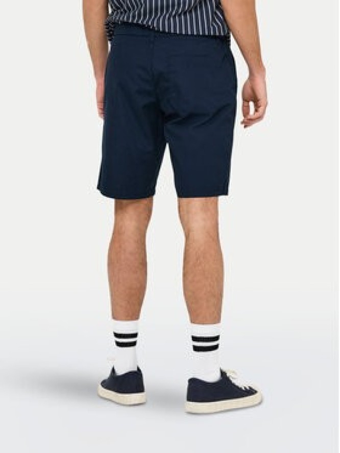 Only & Sons Szorty materiałowe Skal 22034682 Granatowy Slim Fit