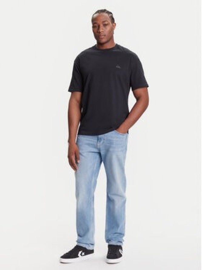 Quiksilver T-Shirt Salt Water Ss EQYZT08204 Czarny Regular Fit
