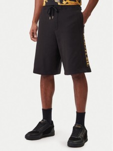Versace Jeans Couture Szorty sportowe 80GADT00 CF01T Czarny Regular Fit