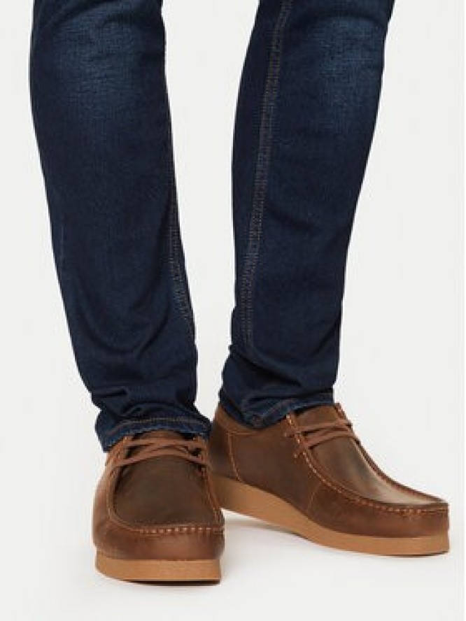 Clarks Mokasyny Wallabee Evo 261728197 Brązowy