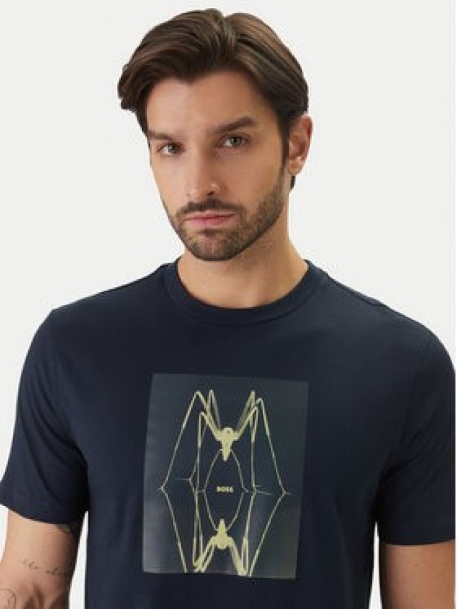 BOSS T-Shirt Creature 50561861 Granatowy Regular Fit