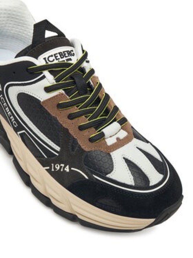 Iceberg Sneakersy IU1706 Brązowy