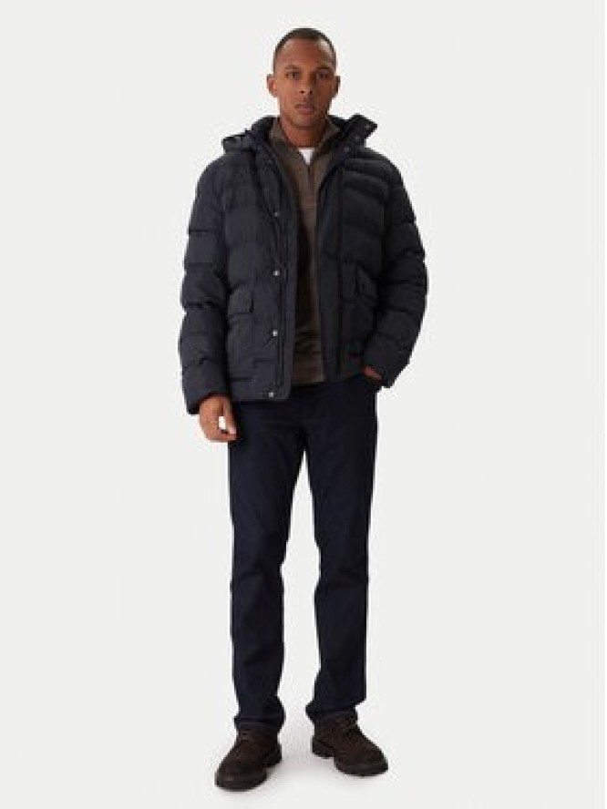 Geox Kurtka zimowa Leitan M5628C T3266 F1624 Granatowy Regular Fit