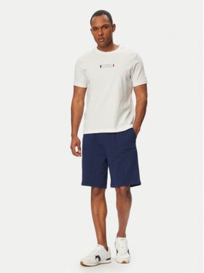 Tommy Hilfiger Szorty sportowe Terry UM0UM03914 Granatowy Regular Fit