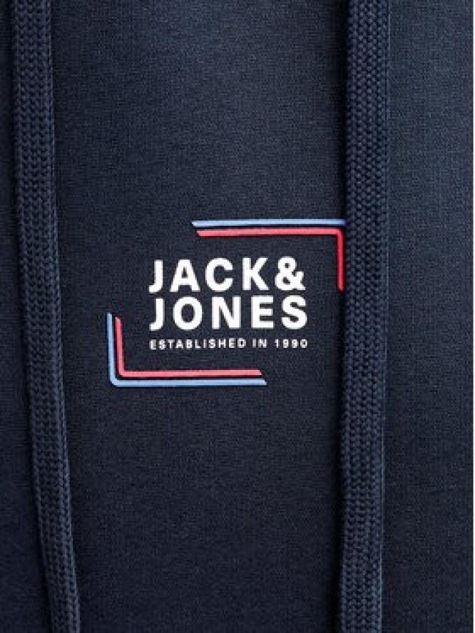 Jack & Jones Bluza Corp Graphic 12268422 Granatowy Regular Fit