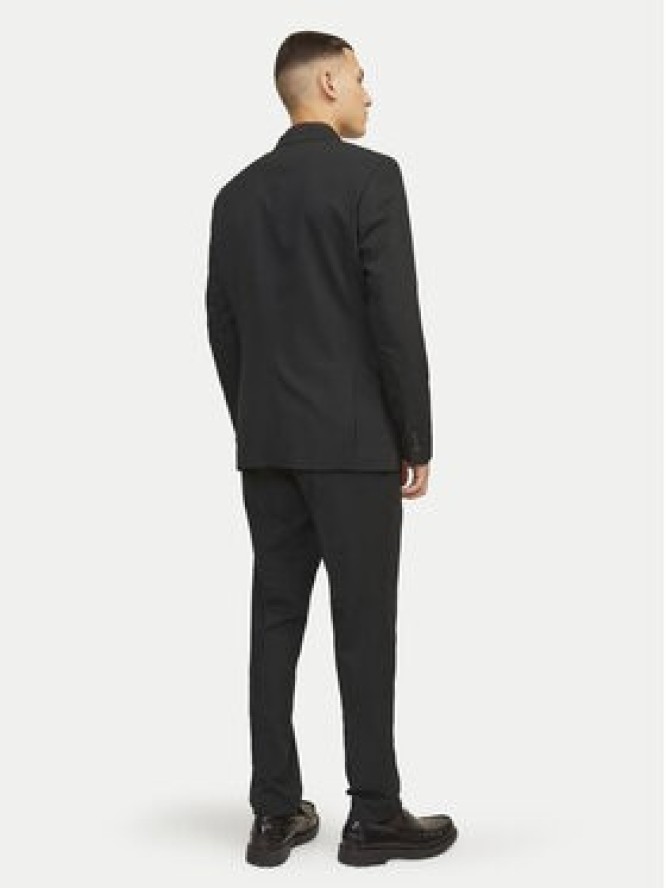 Jack & Jones Spodnie garniturowe Franco 12199893 Czarny Super Slim Fit