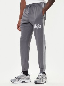 Under Armour Spodnie dresowe Ua Rival Fleece Colorblock 6003954 Szary Loose Fit