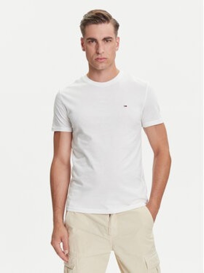 Tommy Jeans Komplet t-shirtów DM0DM20687 Écru Slim Fit