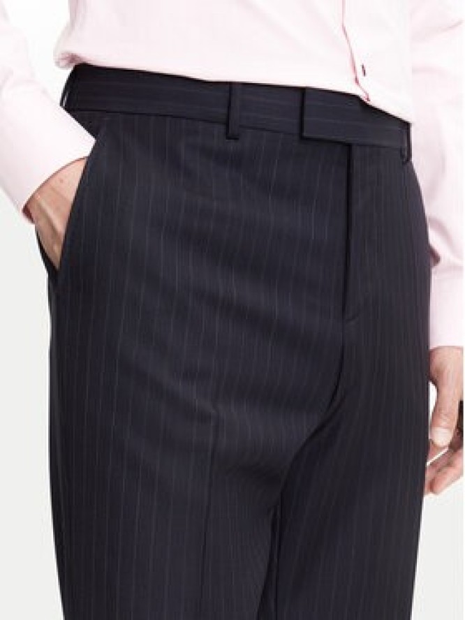 BOSS Garnitur H-Huge 50546121 Granatowy Slim Fit