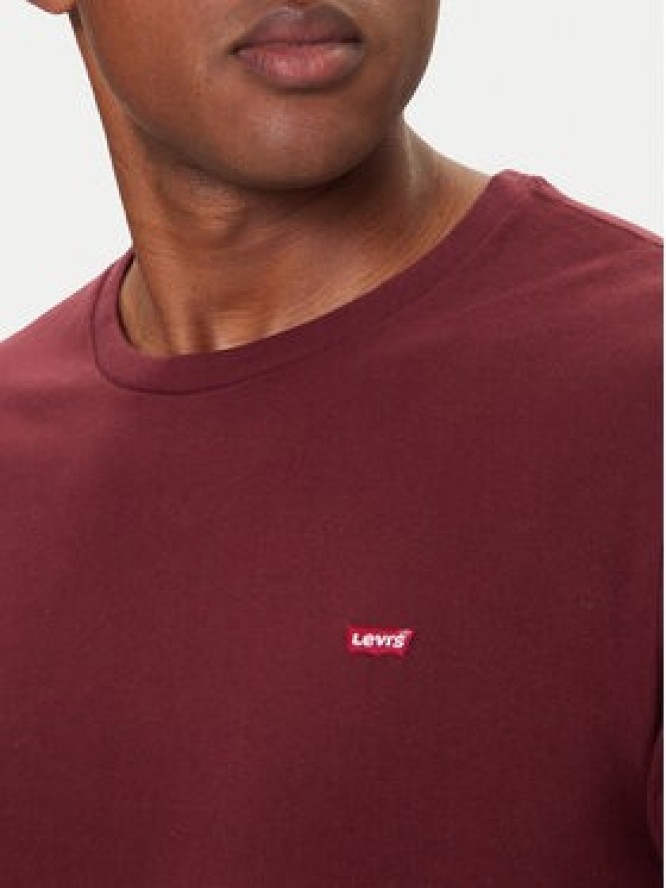 Levi's® T-Shirt Original Housemark 56605-0300 Bordowy Standard Fit