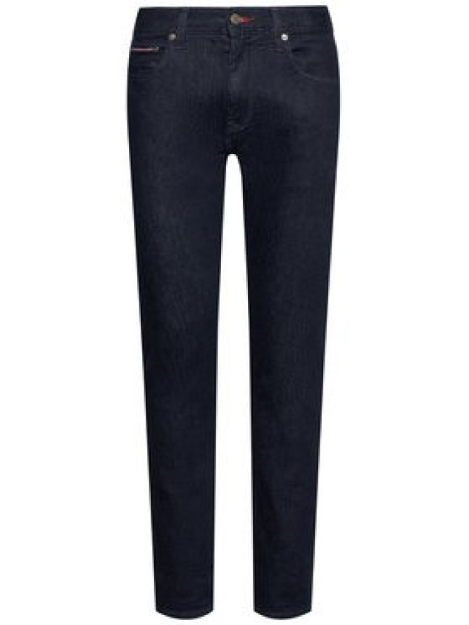 Tommy Hilfiger Jeansy Bleecker MW0MW15600 Granatowy Slim Fit