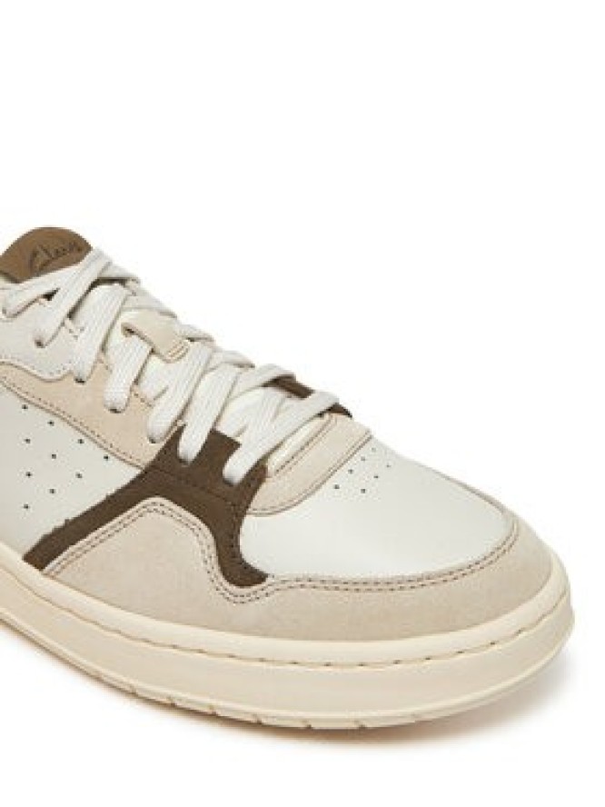 Clarks Sneakersy Courtlite2 Lo 26181287 Beżowy