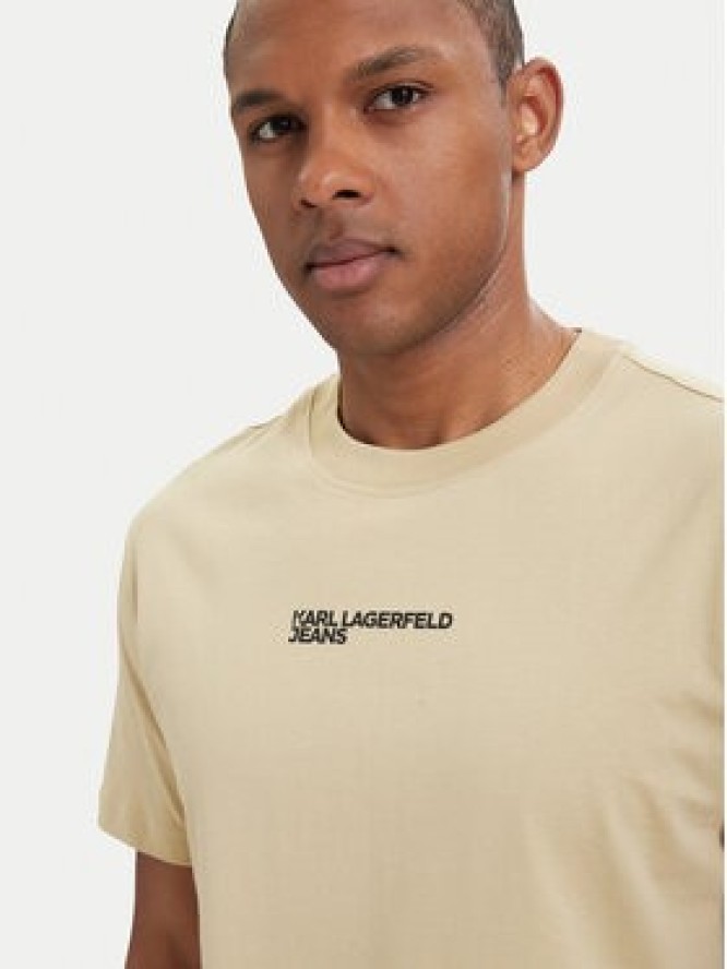 Karl Lagerfeld Jeans T-Shirt B2M17090 Khaki Relaxed Fit