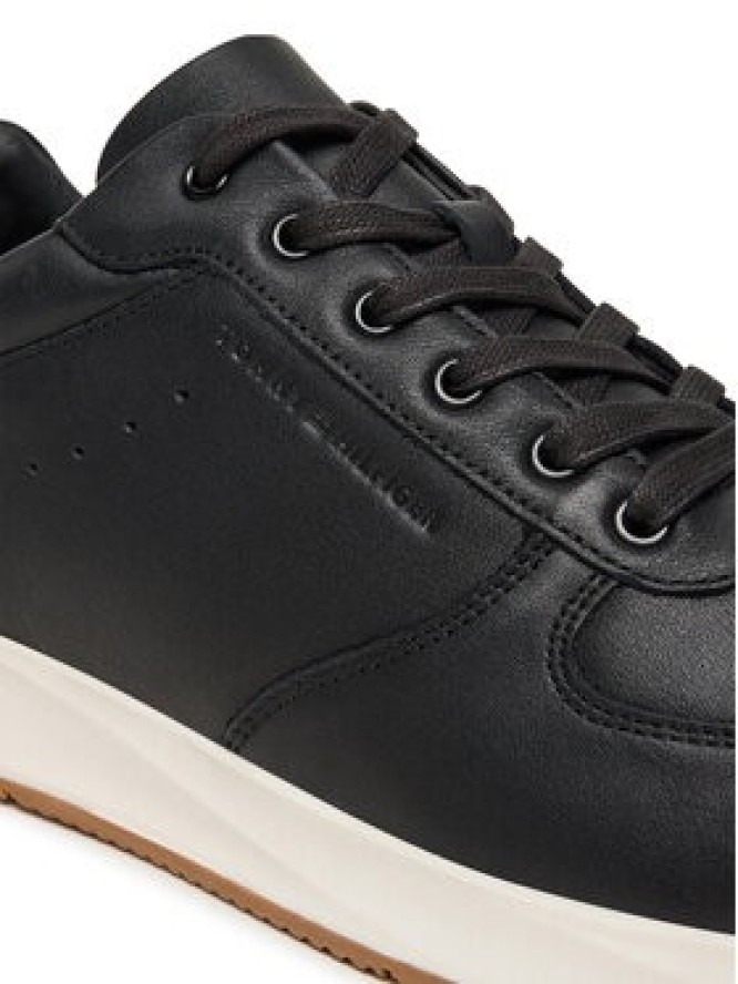 Tommy Hilfiger Sneakersy Premium Leather Hybrid FM0FM05700 Czarny