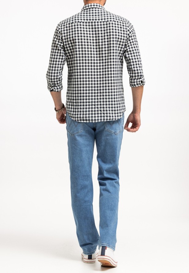 WRANGLER TEXAS MĘSKIE SPODNIE JEANSOWE JEANSY DŻINSY FRIDAY ROCK W121HR47E 112331061