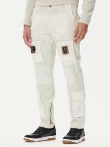 Aeronautica Militare Spodnie materiałowe 252PA1664UCT04241 Beżowy Regular Fit