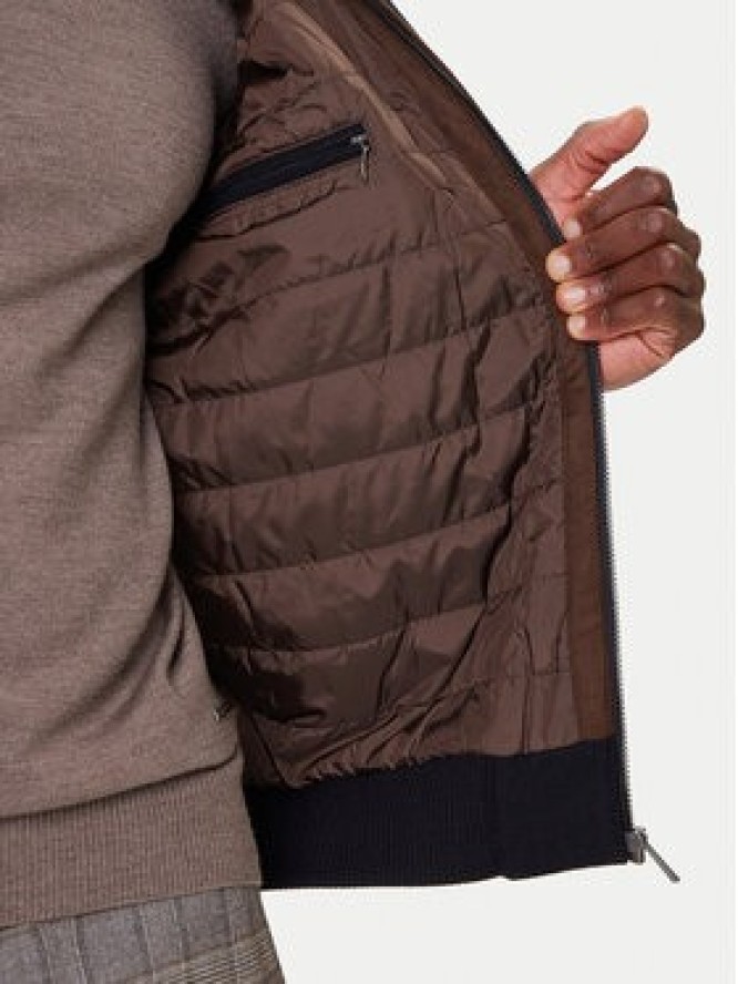 Bugatti Kurtka przejściowa 7600-85557D Granatowy Regular Fit