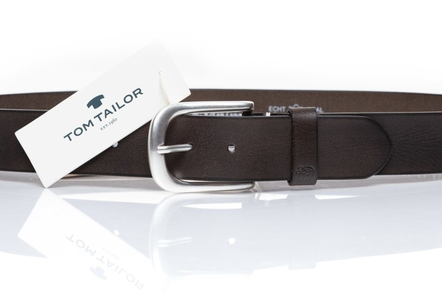 TOM TAILOR PASEK SKÓRZANY TM0174H51 690 40mm Gürtel