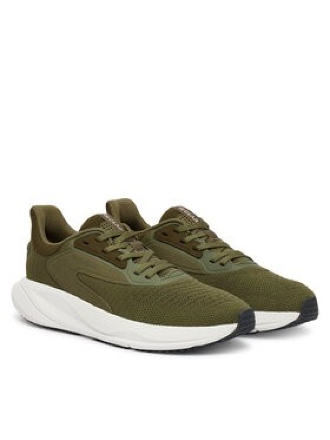 Clarks Sneakersy Pace Move 26186614 Zielony