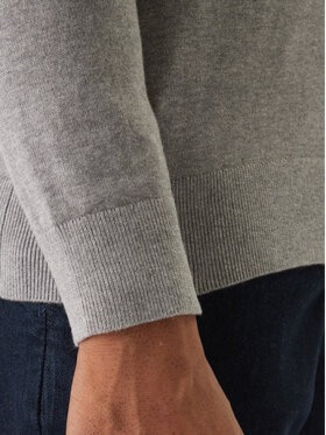 Tommy Hilfiger Sweter Essential MW0MW14745 Szary Regular Fit