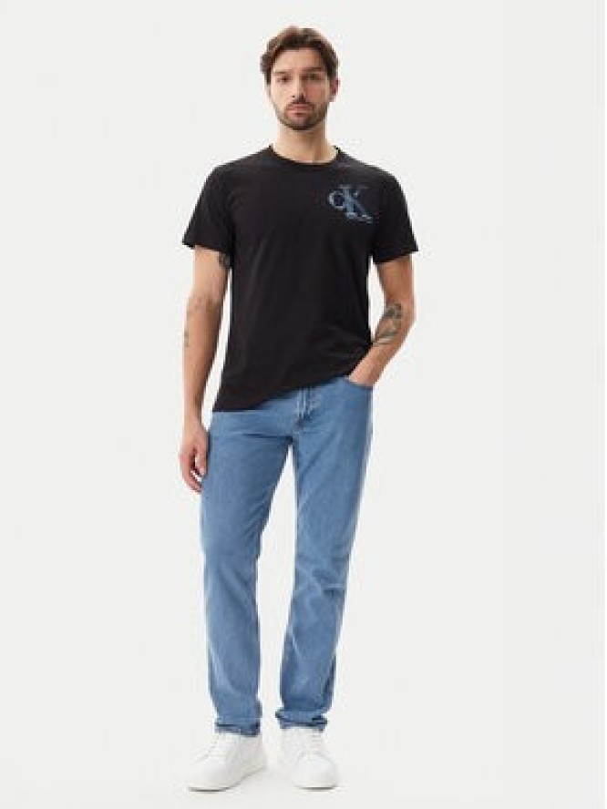 Calvin Klein Jeans Jeansy LV04RB737G Niebieski Slim Fit