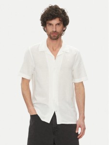 Calvin Klein Koszula K10K114197 Écru Regular Fit