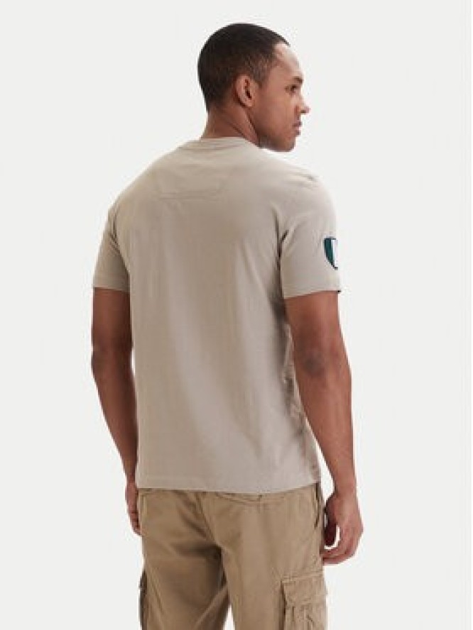 Aeronautica Militare T-Shirt 261TS2544UJ00592 Beżowy Regular Fit